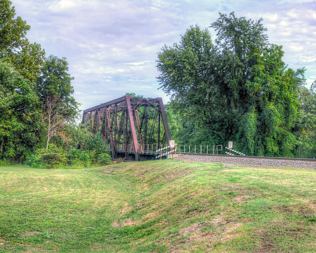 Bridge over Black River in Poplar Bluff Missouri